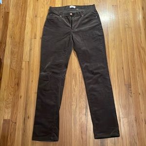 M’s Taylor Stitch Brown Corduroy Five Pocket Democratic Fit Pants, 31x32